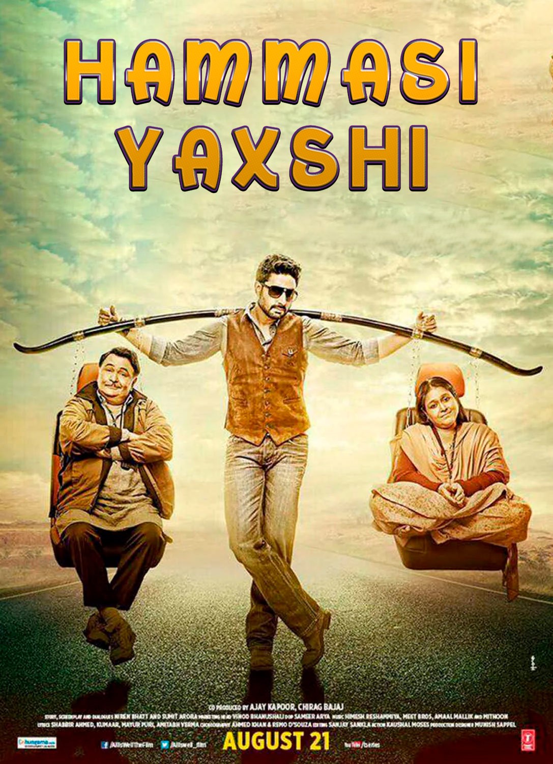 Hammasi yaxshi / Xammasi yaxshi / Hammasi joyida / Omadsiz oila Hind kino Uzbek tilida tarjima kino HD