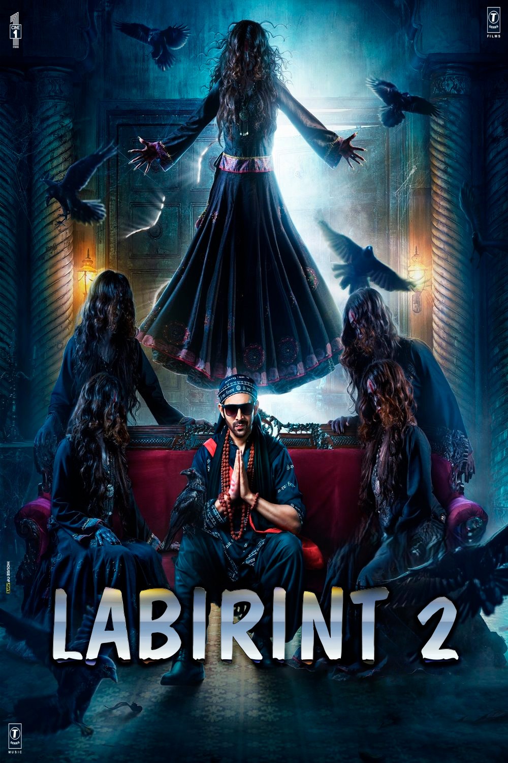 Labirint 2 / Bhool Bhulaiyaa 2 Hind kino Uzbek tilida O'zbekcha 2022 tarjima kino Full HD skachat